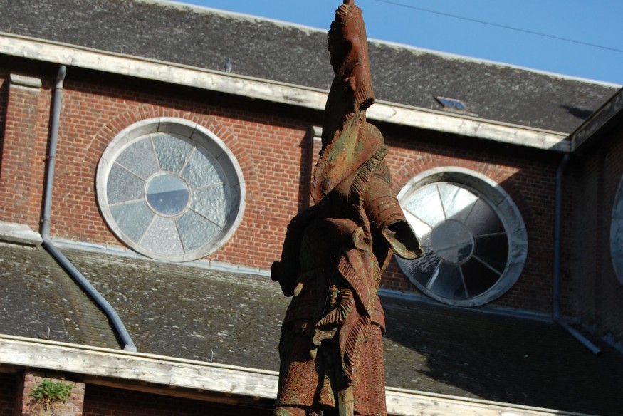 Fourmies : la statue de Jeanne d’Arc va faire peau neuve.