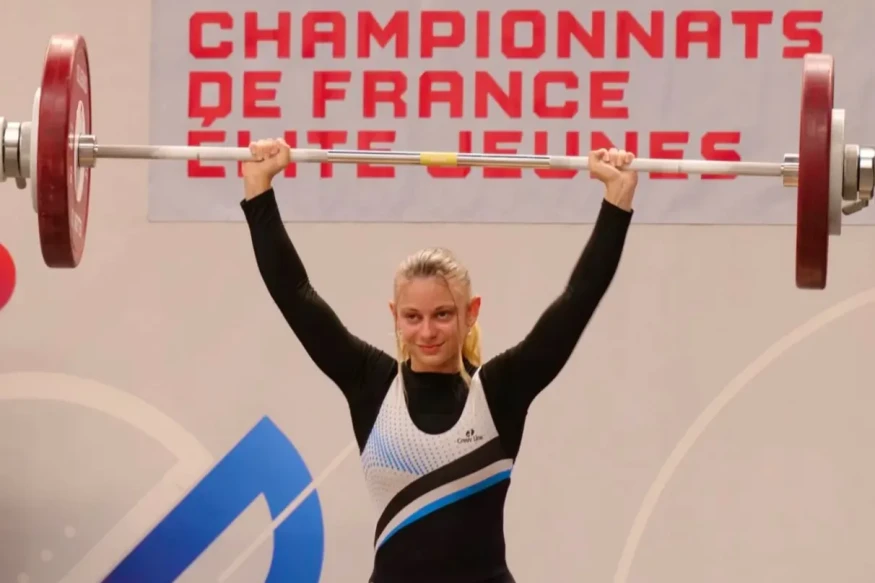 Hirson : haltérophilie, Alexine Bizeau en or et triple record de France.