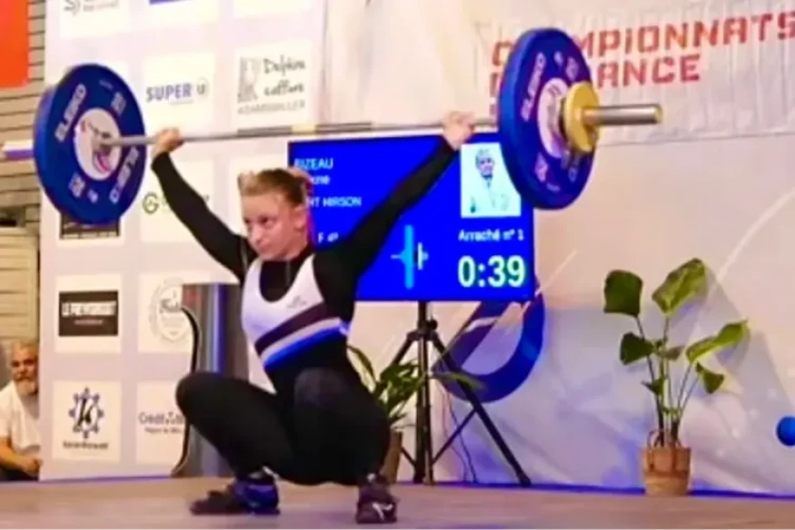 Hirson : Alexine Bizeau vice-championne de France élite en Haltérophilie.