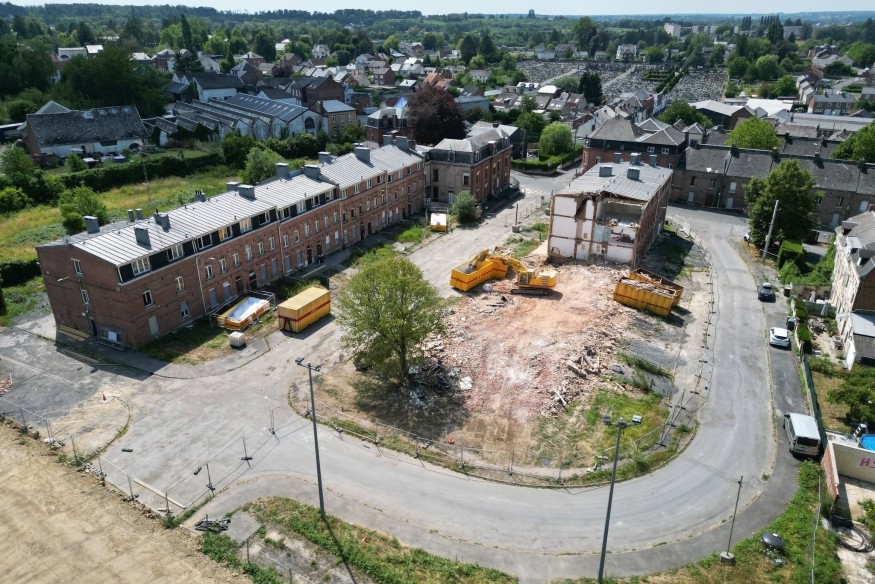 Fourmies : le renouvellement urbain se poursuit aux anciennes résidences Michel Dubois.
