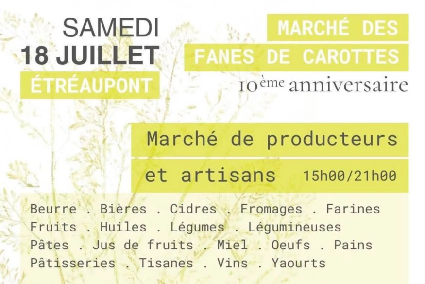 Étréaupont : le marché des Fanes de carottes tire sa révérence après dix ans.