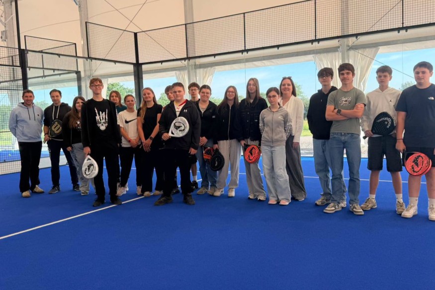 Fourmies : une option padel au lycée Saint-Pierre dès la rentrée.